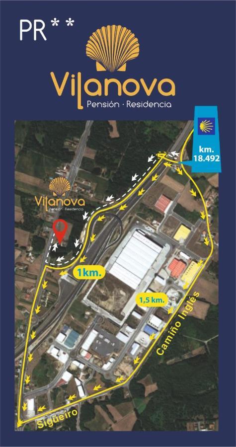 Pension Vilanova Сигуэйро Экстерьер фото